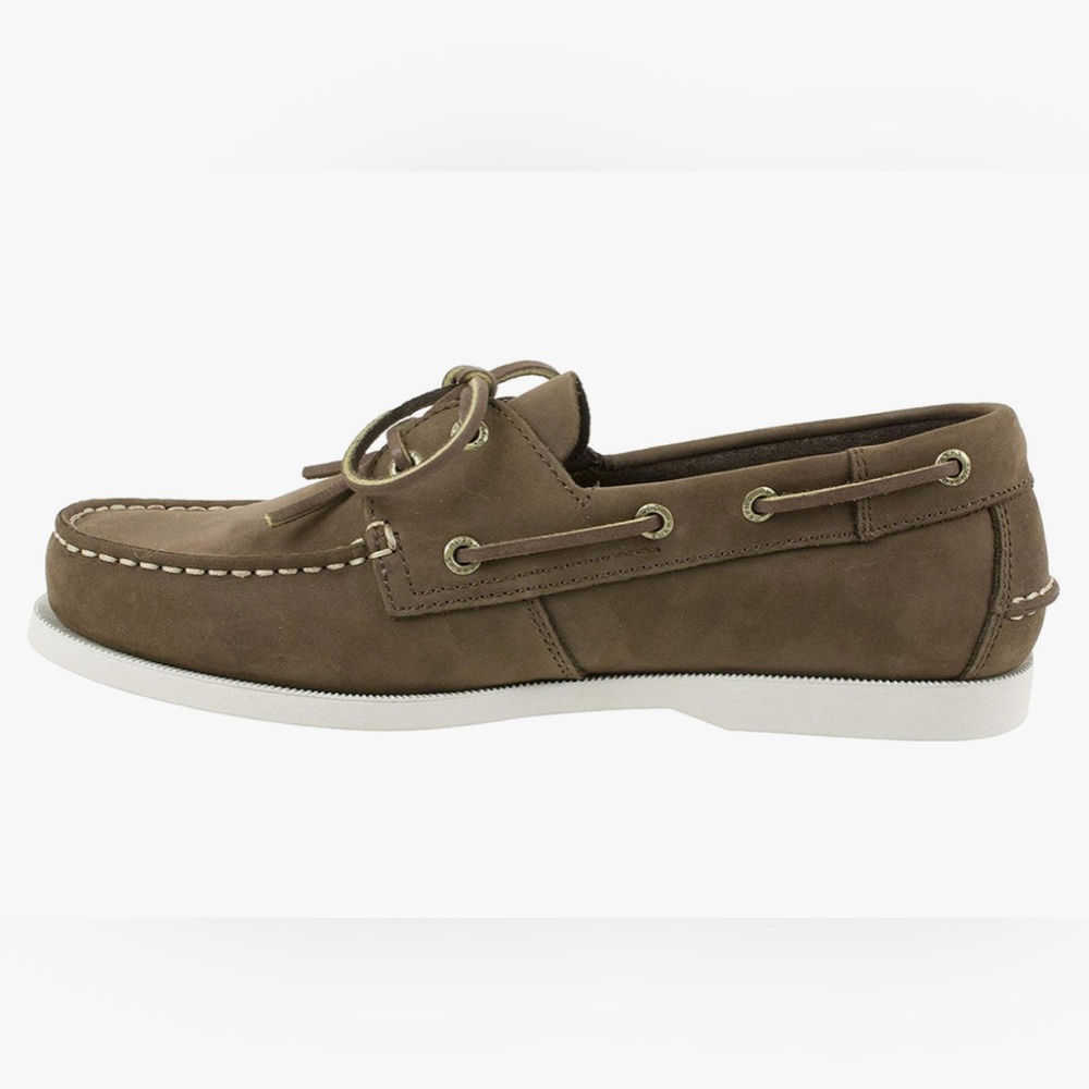 RUGGED SHARK Men's Boat Shoe, Classic Look, Premium Genuine Leather